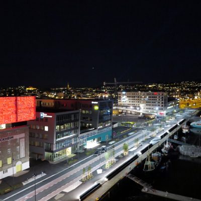 Trondheim by Night.